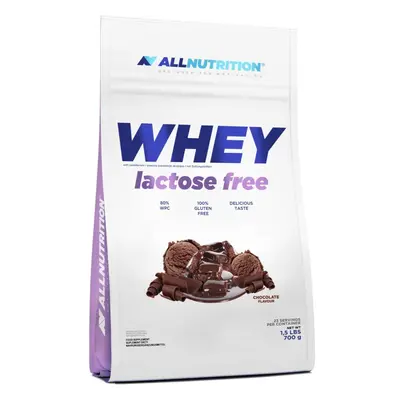 Allnutrition Whey Lactose Free syrovátkový protein bez laktózy příchuť Chocolate 700 g