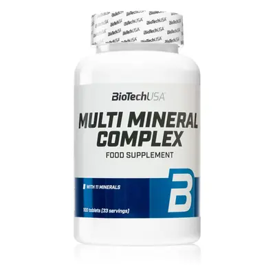 BioTechUSA Multimineral Complex komplex minerálů 100 tbl