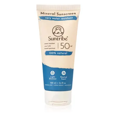 Suntribe Mineral Sunscreen minerální ochranný krém na obličej a tělo SPF 50 100 ml