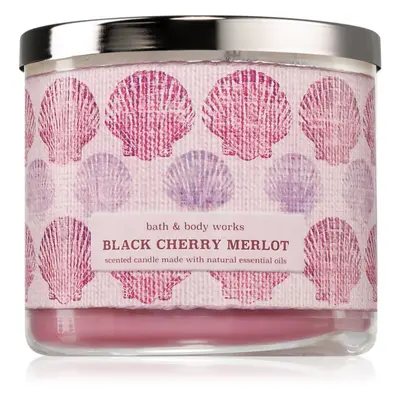 Bath & Body Works Black Cherry Merlot vonná svíčka 411 g