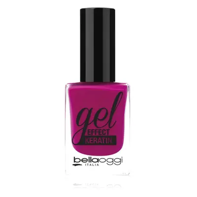 bellaoggi Gel Effect Keratin Nail Polish lak na nehty odstín Dhalia 10 ml