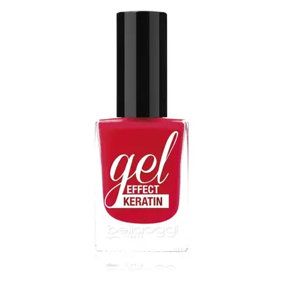 bellaoggi Gel Effect Keratin Nail Polish lak na nehty odstín Happy Vacation 10 ml