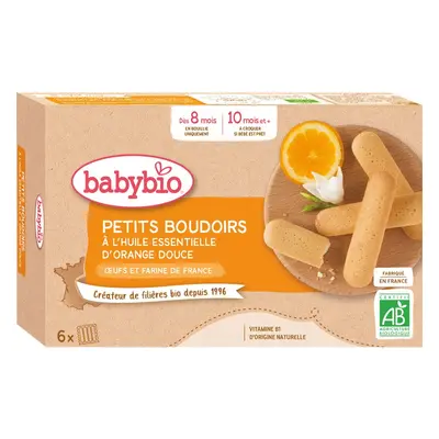 Babybio BIO sladký pomeranč piškoty 120 g