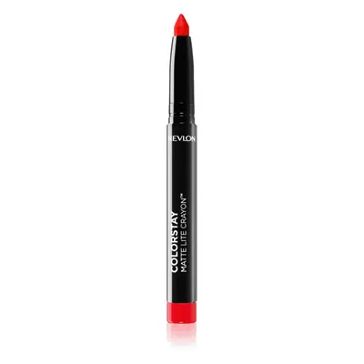 Revlon Cosmetics ColorStay™ Matte Lite Crayon matná rtěnka v tužce odstín 009 Ruffled Feathers 1