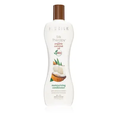 Biosilk Silk Therapy Natural Coconut Oil hydratační kondicionér s kokosovým olejem 355 ml