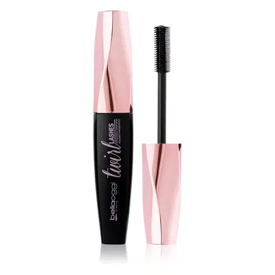 bellaoggi Twirl Lashes Mascara řasenka pro prodloužení a zahuštění řas odstín Velvet Noir 11 ml