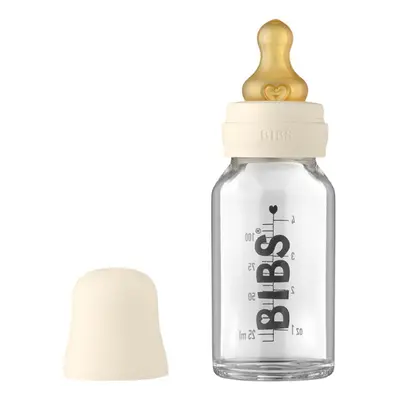 BIBS Baby Glass Bottle 110 ml kojenecká láhev Ivory 110 ml