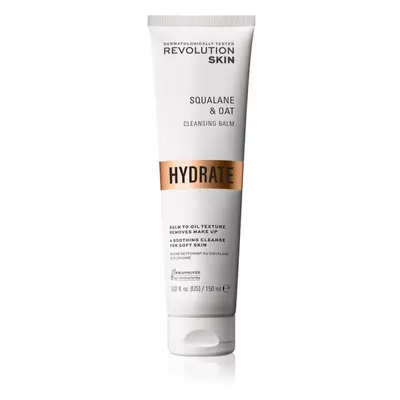 Revolution Skincare Hydrate Squalane & Oat odličovací a čisticí balzám 150 ml