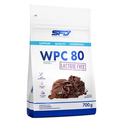 SFD Nutrition WPC 80 Lactose Free syrovátkový protein bez laktózy příchuť Chocolate 700 g