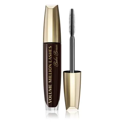 L’Oréal Paris Volume Million Lashes Balm Brown objemová a pečující řasenka odstín Brown 8,6 ml