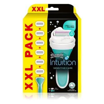 Wilkinson Sword Intuition Sensitive Care holicí strojek + náhradní hlavice 1 ks