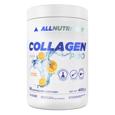 Allnutrition Collagen Pro kolagen s vitamíny příchuť Orange 400 g