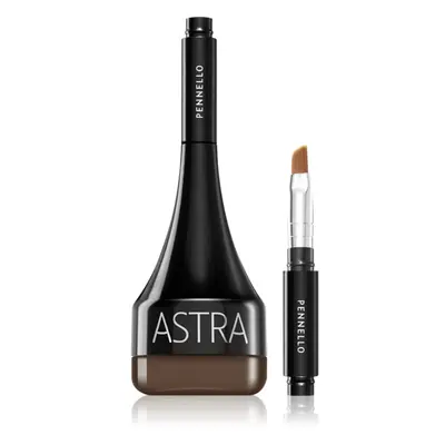 Astra Make-up Geisha Brows gel na obočí odstín 02 Brown 2,97 g