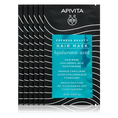 Apivita Express Beauty Hair mask Moisturizing hydratační maska na vlasy 20 ml