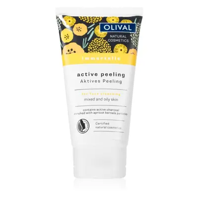 Olival Immortelle Active Peeling čisticí pleťový peeling pro mastnou a smíšenou pleť 75 ml