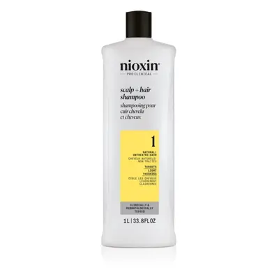 Nioxin System 1 šampon proti vypadávání vlasů 1000 ml