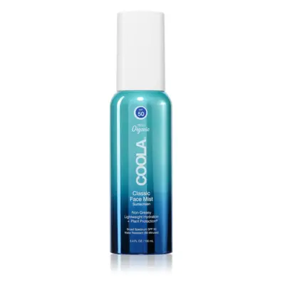 Coola Classic opalovací mlha na obličej SPF 50 100 ml