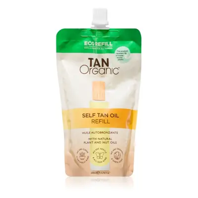 TanOrganic The Skincare Tan samoopalovací olej náhradní náplň 200 ml