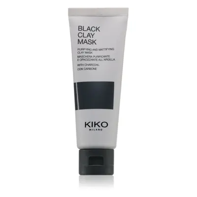 KIKO Milano Black Clay Mask čisticí pleťová maska 50 ml