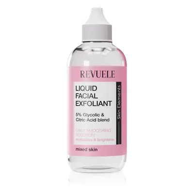 Revuele Liquid Facial Exfoliant 5% Glycolic + Citric Acid blend exfoliační peelingové sérum pro 