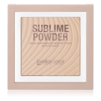 bellaoggi Sublime Powder kompaktní pudr s matným efektem odstín Golden Sand 9 g