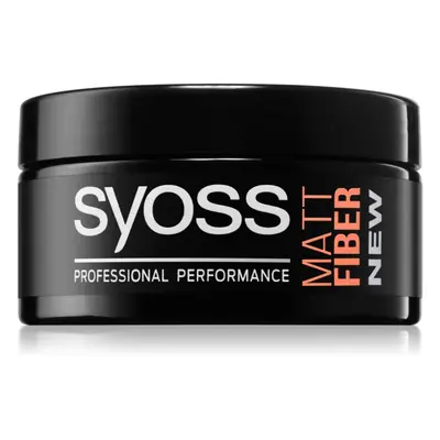 Syoss Matt Fiber matující stylingová pasta pro fixaci a tvar 100 ml