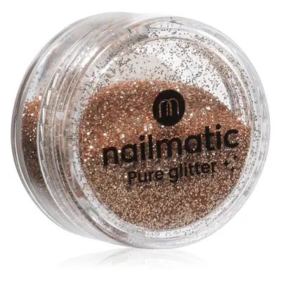 Nailmatic Pure Glitter třpytky na obličej i tělo Small Gold Glitter 3 g