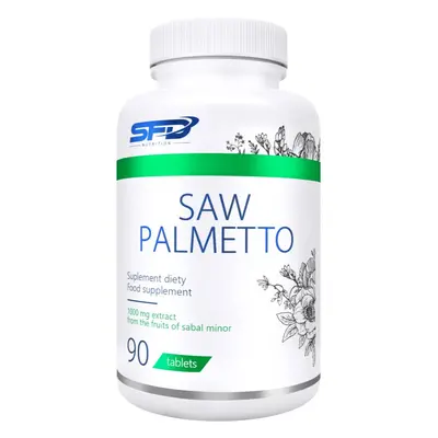 SFD Nutrition Saw Palmetto tablety pro udržení vitality 90 tbl