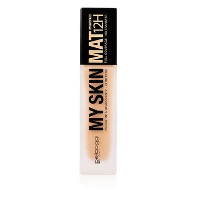 bellaoggi My Skin Mat 12H dlouhotrvající matující make-up odstín Cool Nude 30 ml