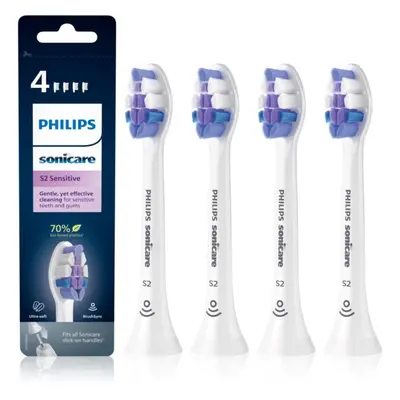 Philips Sonicare Sensitive Standard HX6054/10 náhradní hlavice pro zubní kartáček 4 ks