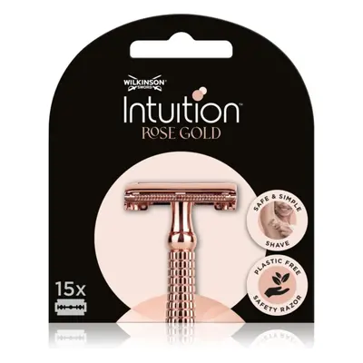 Wilkinson Sword Intuition Rose Gold Blades náhradní břity 15 ks