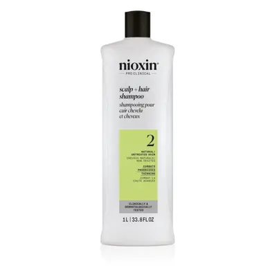 Nioxin System 2 Scalp + Hair Shampoo šampon proti řídnutí vlasů 1000 ml