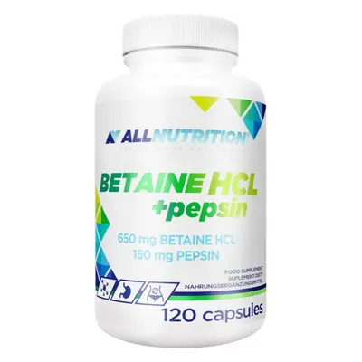 Allnutrition Betaine HCl + Pepsin kapsle s trávícími enzymy 120 cps