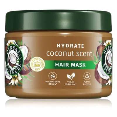 Herbal Essences Coconut Scent Hydrate maska na vlasy pro výživu a hydrataci 300 ml