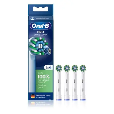 Oral B PRO Cross Action náhradní hlavice pro zubní kartáček 4 ks