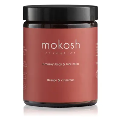 Mokosh Orange & Cinnamon samoopalovací balzám na tělo a obličej 180 ml