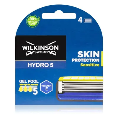 Wilkinson Sword Hydro5 Skin Protection Sensitive náhradní břity 4 ks