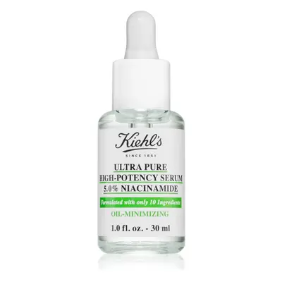 Kiehl's Ultra Pure High-Potency Serum 5.0% Niacinamide koncentrované pleťové sérum 30 ml