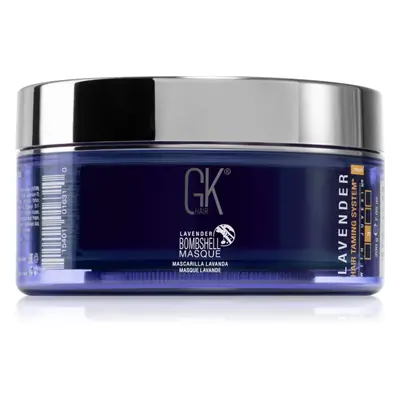 GK Hair Bombshell Masque barvicí maska pro blond vlasy odstín Lavender 200 g