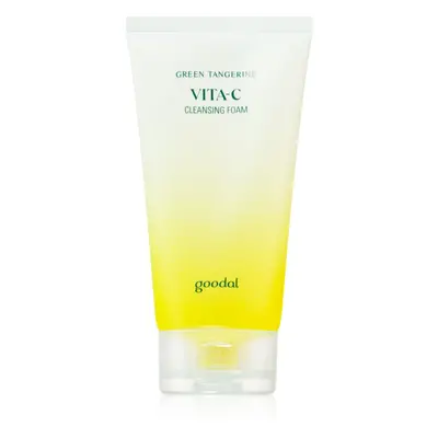 Goodal Green Tangerine Vita-C hloubkově čisticí pěna pro rozjasnění a hydrataci 150 ml