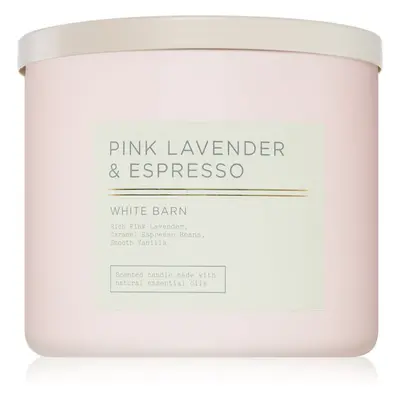 Bath & Body Works Pink Lavender & Espresso vonná svíčka 411 g