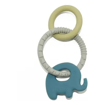 Petite&Mars Silicone teether kousátko Elefi 0 m+ 1 ks