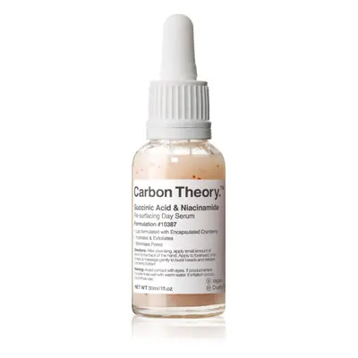 Carbon Theory Succinic Acid & Niacinamide obnovující pleťové sérum pro problematickou pleť 30 ml