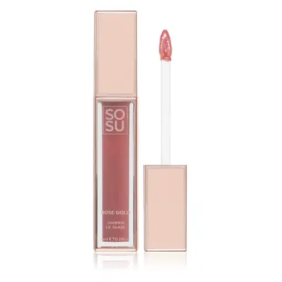 SOSU Cosmetics Satin Lip Glaze hydratační lesk na rty odstín Sorbet 6 ml