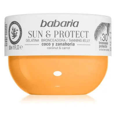 Babaria Tanning Jelly Sun & Protect ochranný gel SPF 30 300 ml