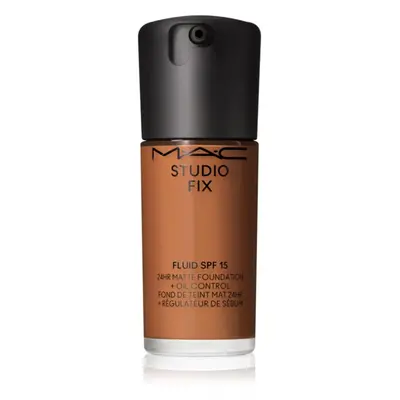 MAC Cosmetics Studio Fix Fluid SPF 15 24HR Matte Foundation + Oil Control matující make-up SPF 1