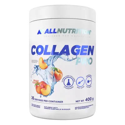 Allnutrition Collagen Pro kolagen s vitamíny příchuť Peach 400 g