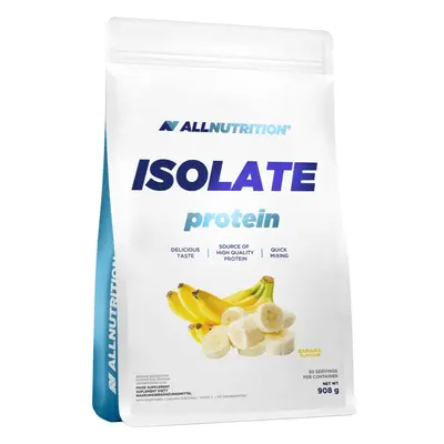 Allnutrition Isolate Protein syrovátkový izolát příchuť Banana 908 g