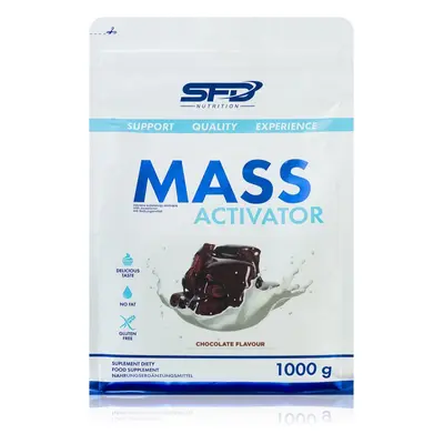 SFD Nutrition Mass Activator podpora tvorby svalové hmoty příchuť Chocolate 1000 g