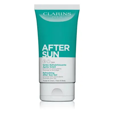 Clarins After Sun Refreshing After Sun Gel zklidňující gel po opalování na obličej a tělo 150 ml